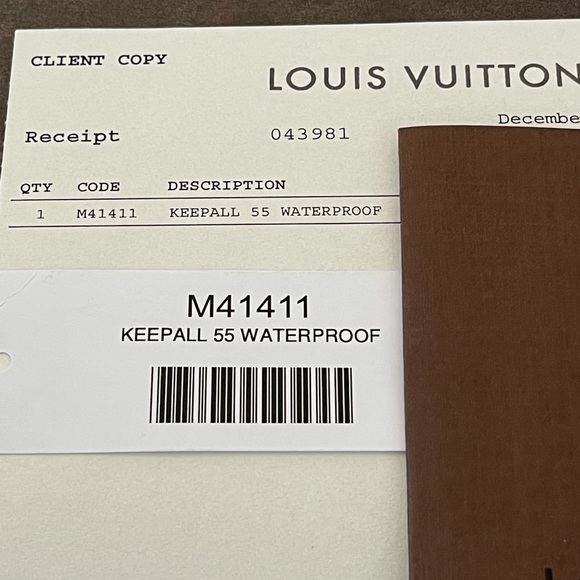 RARE LV Keepall 55 Bandoulière 100% Waterproof - Picture 3 of 11